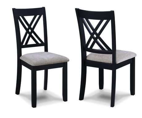 Eloise Light Gray 7-Piece Dining Set from Crown Mark - Luna Furniture