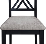 Eloise Light Gray 7-Piece Dining Set from Crown Mark - Luna Furniture