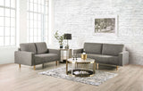 Elverum Charcoal Gray Loveseat from Furniture of America - Luna Furniture