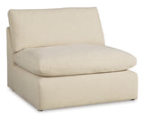 Elyza Linen 10-Piece LAF Chaise Sectional from Ashley - Luna Furniture