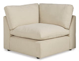 Elyza Linen 10-Piece LAF Chaise Sectional from Ashley - Luna Furniture