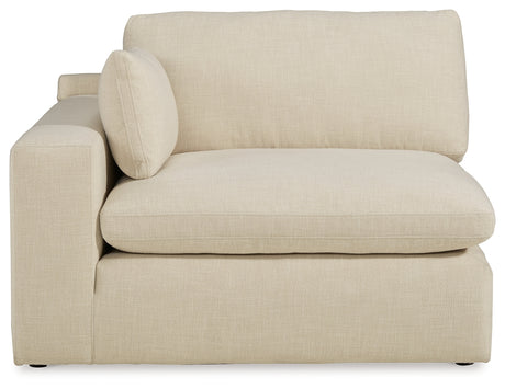 Elyza Linen 3-Piece Sectional with Ottoman from Ashley - Luna Furniture