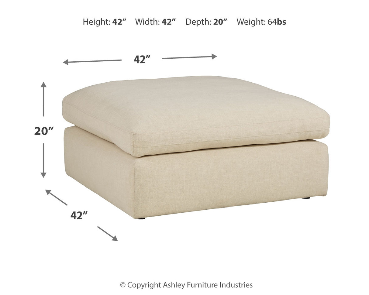 Elyza Linen 5-Piece Sectional with Ottoman from Ashley - Luna Furniture