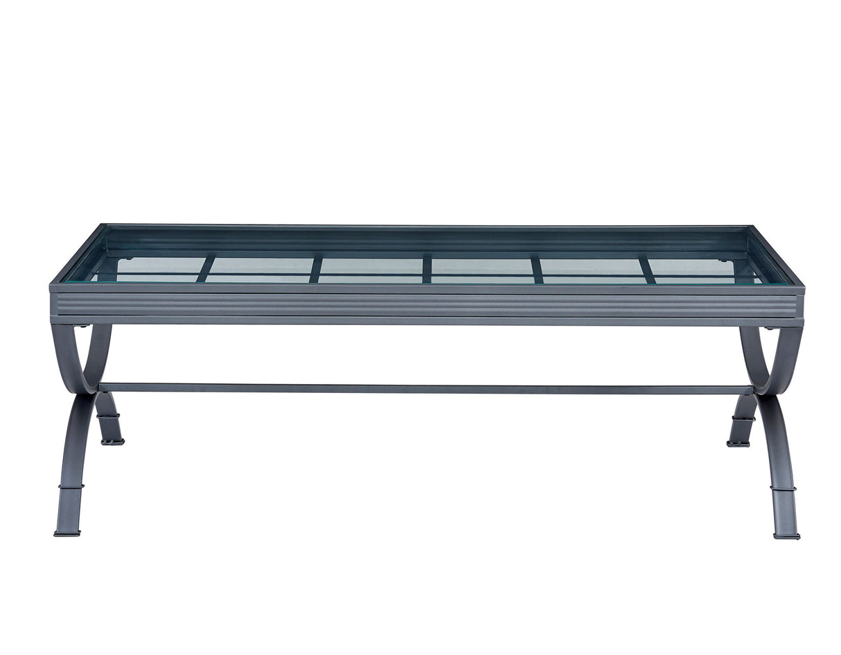 Emerson 3-Pack Set, Silver(Pack Includes Cocktail & 2 End Tables) from Steve Silver - Luna Furniture