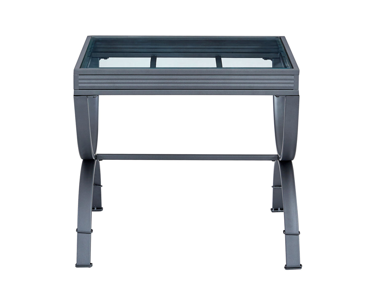 Emerson 3-Pack Set, Silver(Pack Includes Cocktail & 2 End Tables) from Steve Silver - Luna Furniture