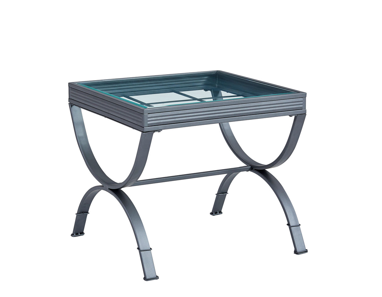 Emerson 3-Pack Set, Silver(Pack Includes Cocktail & 2 End Tables) from Steve Silver - Luna Furniture