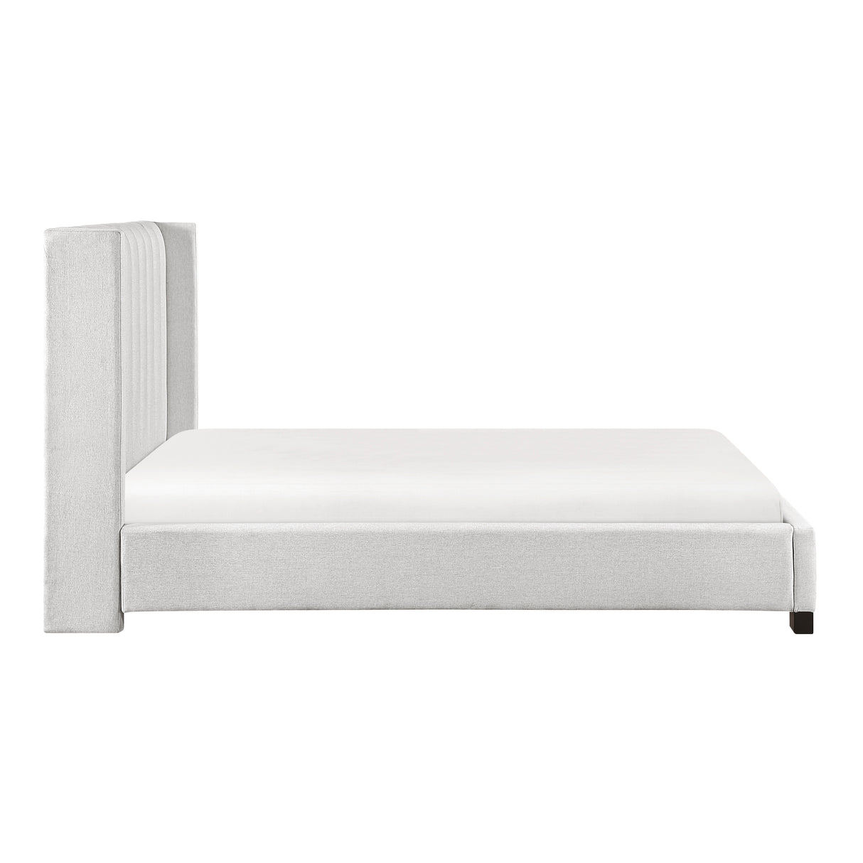 Emerson Beige Upholstered Queen Bed from Homelegance - Luna Furniture