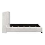 Emerson Beige Upholstered Queen Bed from Homelegance - Luna Furniture