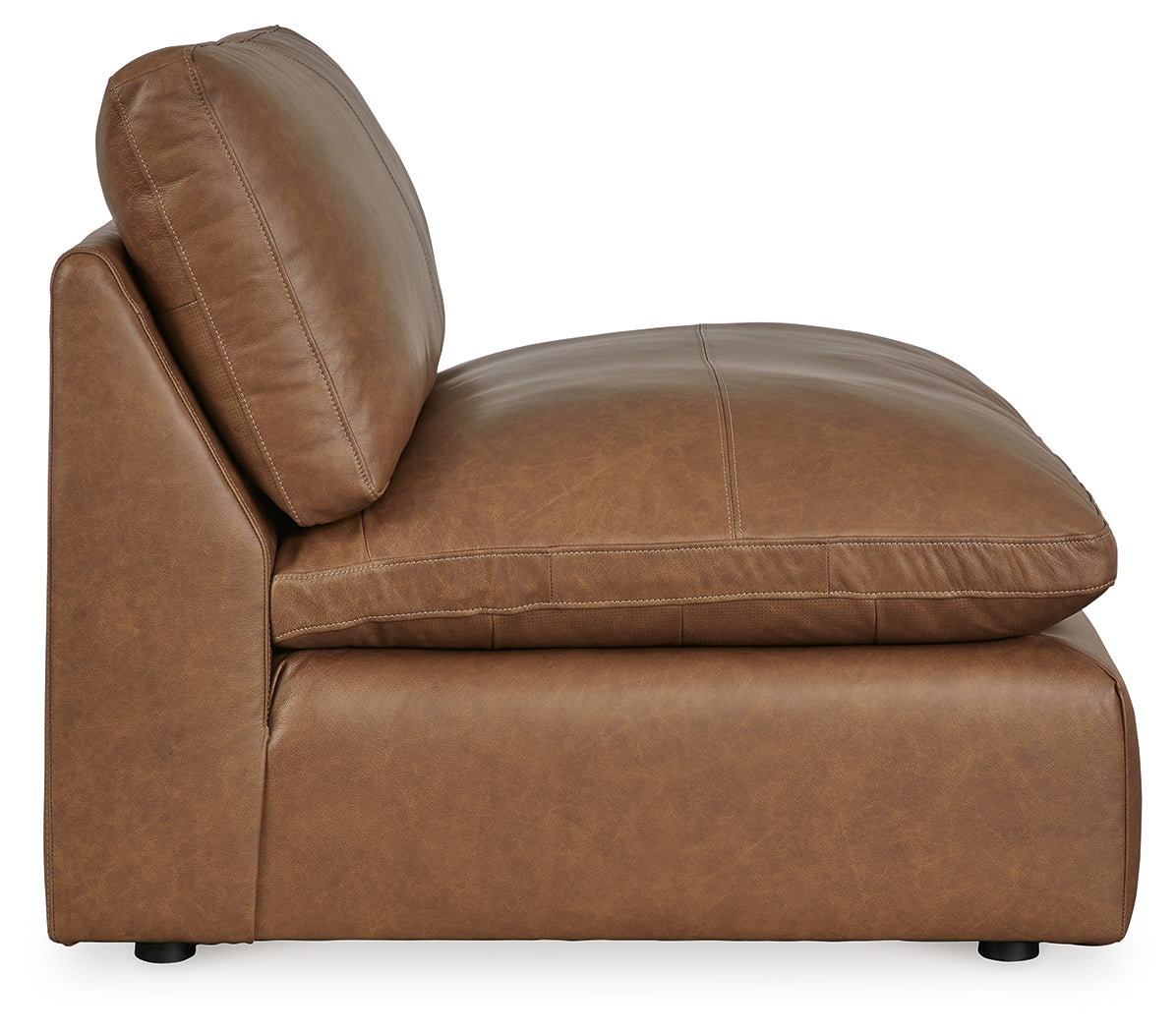 Emilia Caramel 3-Piece Sectional Sofa, 2-Piece Sectional Loveseat and Ottoman from Ashley - Luna Furniture