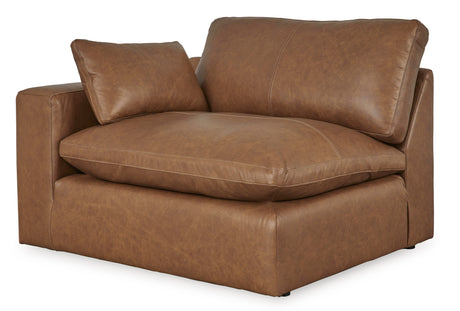 Emilia Caramel Leather 6-Piece Modular Sectional from Ashley - Luna Furniture