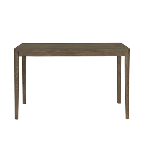 Emilia Light Brown 6-Piece Counter Height Set from Homelegance - Luna Furniture