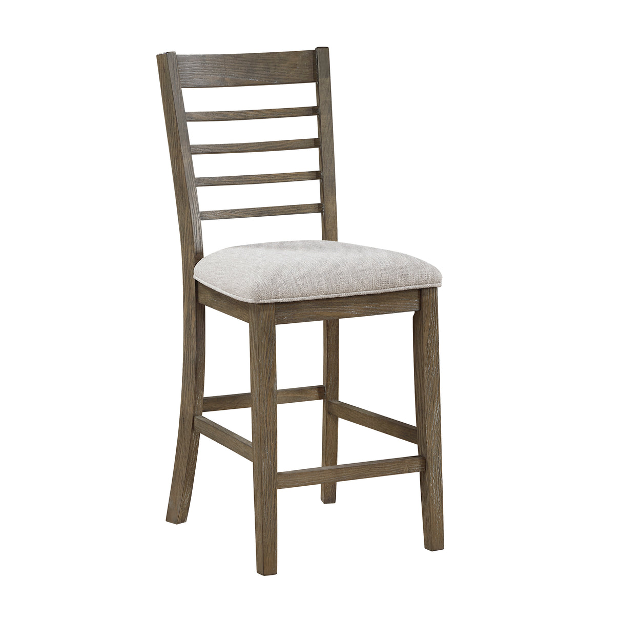 Emilia Light Brown 6-Piece Counter Height Set from Homelegance - Luna Furniture