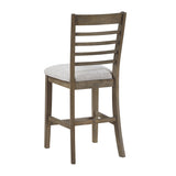 Emilia Light Brown 6-Piece Counter Height Set from Homelegance - Luna Furniture