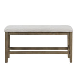 Emilia Light Brown 6-Piece Counter Height Set from Homelegance - Luna Furniture