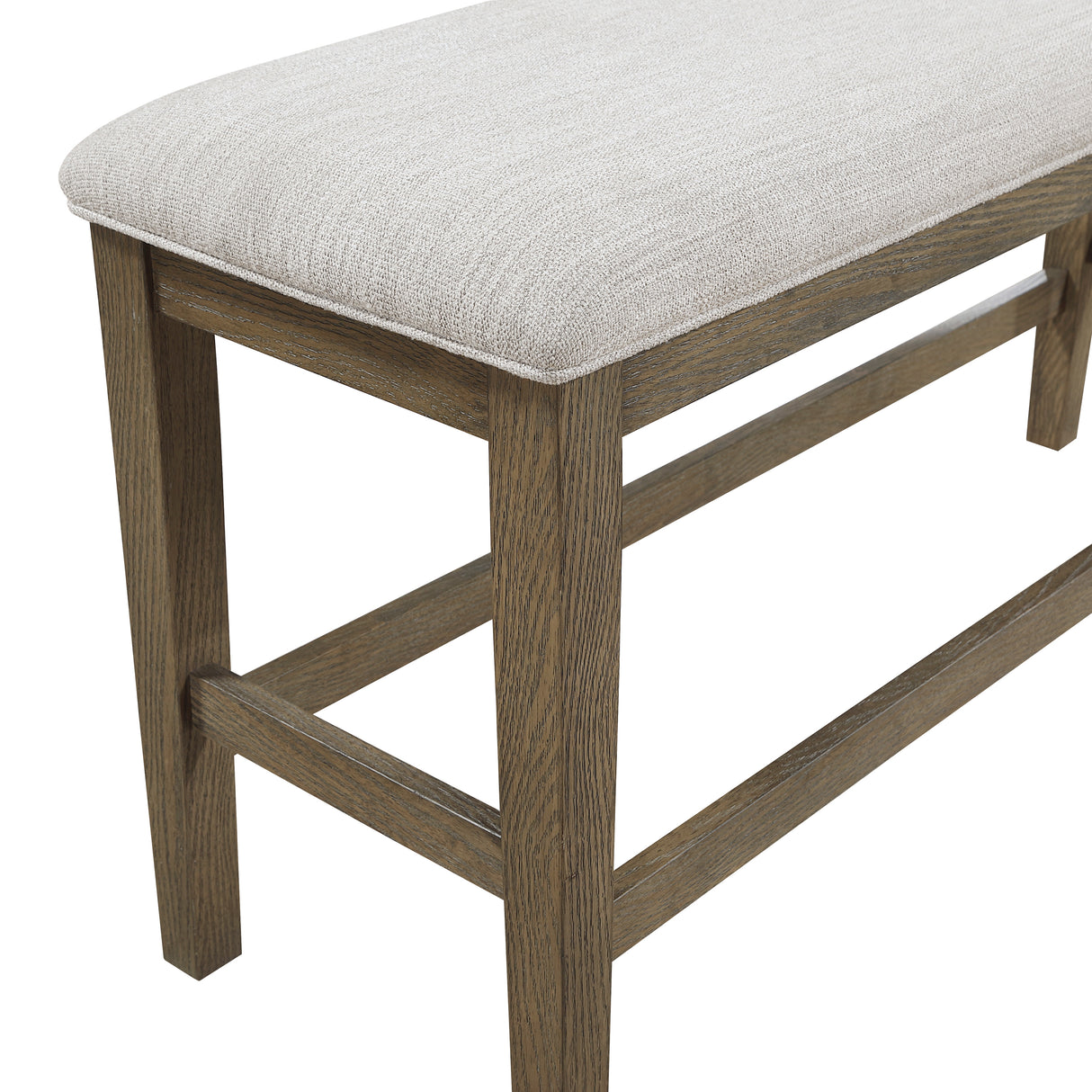 Emilia Light Brown 6-Piece Counter Height Set from Homelegance - Luna Furniture