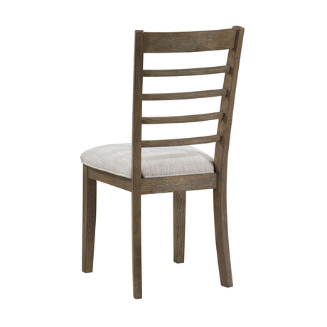 Emilia Light Brown 6-Piece Dining Set from Homelegance - Luna Furniture