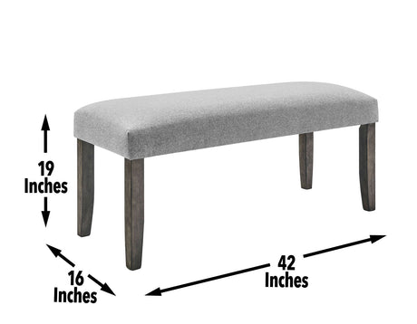 Emily Backless Bench from Steve Silver - Luna Furniture
