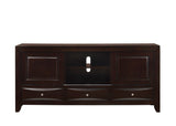 Emily Dark Cherry 68" TV Stand from Crown Mark - Luna Furniture