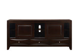 Emily Dark Cherry 68" TV Stand from Crown Mark - Luna Furniture