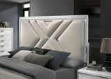 Emmeline White California King Bed from Furniture of America - Luna Furniture