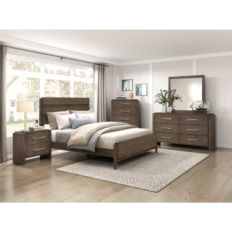 Emmett Dark Walnut Bedroom Set from Homelegance - Luna Furniture
