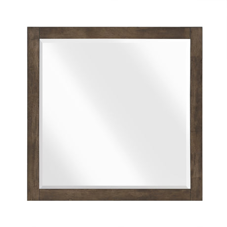 Emmett Dark Walnut Mirror (Mirror Only) from Homelegance - Luna Furniture