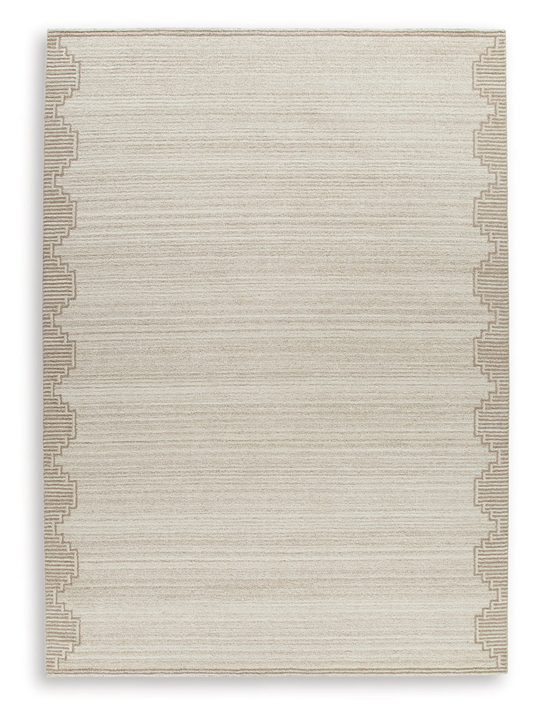Emorymore Brown/Beige Extra Large Rug from Ashley Furniture - Luna Furniture