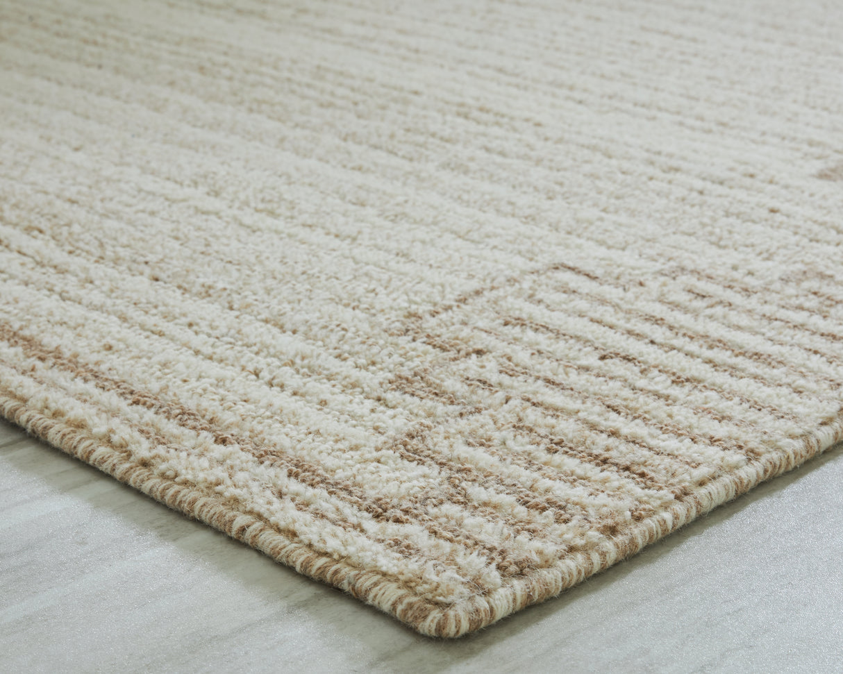 Emorymore Brown/Beige Extra Large Rug from Ashley Furniture - Luna Furniture