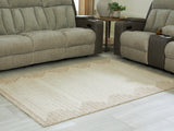 Emorymore Brown/Beige Medium Rug from Ashley Furniture - Luna Furniture
