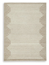 Emorymore Brown/Beige Medium Rug from Ashley Furniture - Luna Furniture