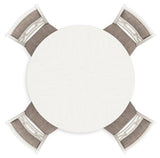 Erinberg Antique White Counter Height Dining Table and 4 Barstools (Set of 5) from Ashley Furniture - Luna Furniture