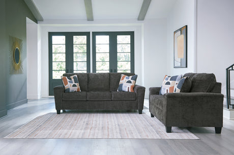Erinslane Sofa and Loveseat in Dusk from Ashley - Luna Furniture