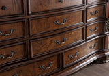Esparanza Brown Cherry Dresser from Furniture of America - Luna Furniture