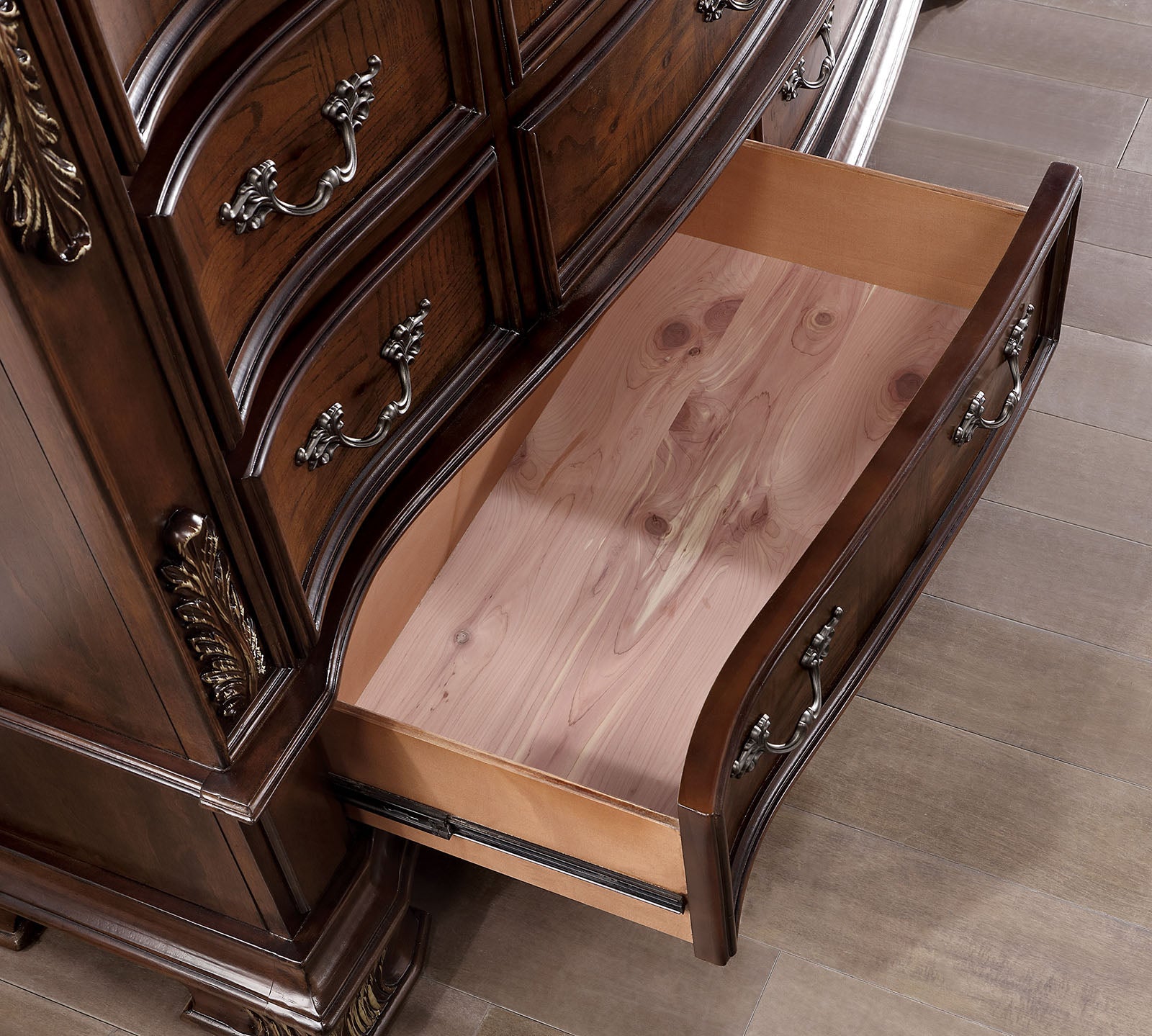 Esparanza Brown Cherry Chest – Luna Furniture
