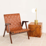 Ethereal Modern Small Brass Metal Table Lamp, Desk Lamp Fixture with White Glass Globe Shade from Midinmod - Luna Furniture