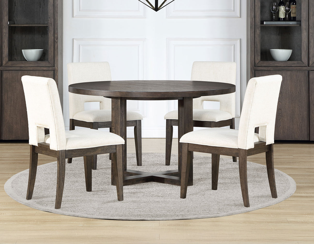 Evan Linen-look Side Chair, Set of 2 from Steve Silver - Luna Furniture