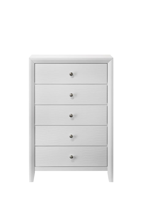 Evan White Panel Youth Bedroom Set from Crown Mark - Luna Furniture