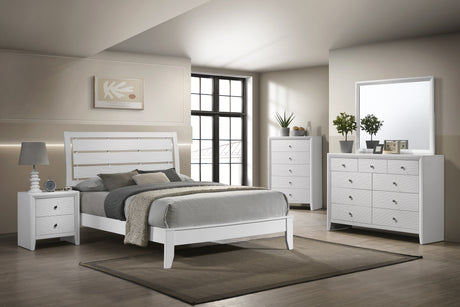 Evan White Panel Youth Bedroom Set from Crown Mark - Luna Furniture