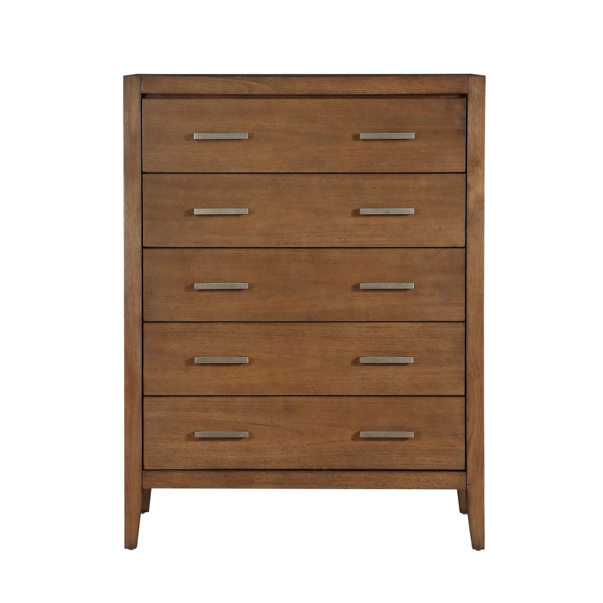 Evans Wire Brushed Light Brown Sleigh Platform Bedroom Set from Homelegance - Luna Furniture