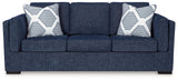 Evansley Navy Living Room Set from Ashley - Luna Furniture