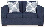 Evansley Navy Living Room Set from Ashley - Luna Furniture