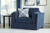 Evansley Navy Oversized Chair from Ashley - Luna Furniture