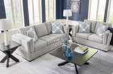 Evansley Sofa and Loveseat in Pewter from Ashley - Luna Furniture