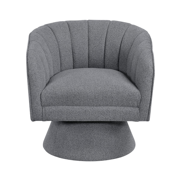 Eve Gray Swivel Chair