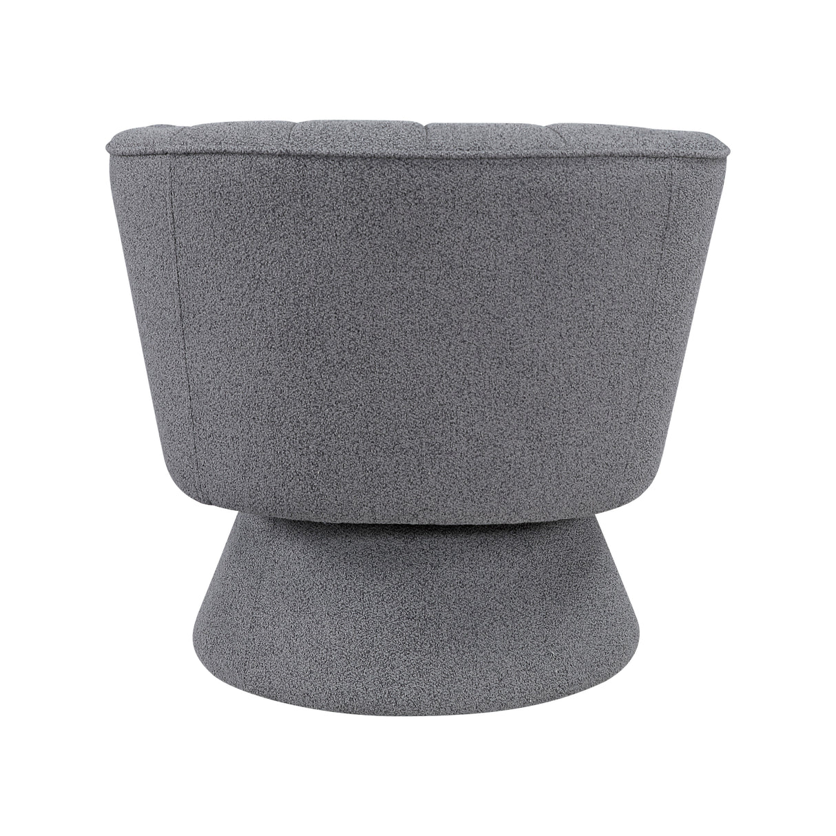 Eve Gray Swivel Chair from Homelegance - Luna Furniture