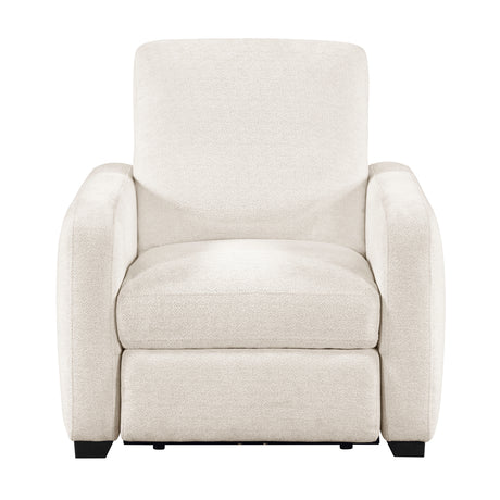 Eveclone Beige Power Reclining Chair with USB Charging Ports from Homelegance - Luna Furniture