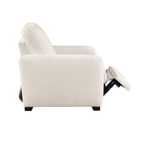 Vera Beige Power Reclining Living Room Set from Homelegance - Luna Furniture