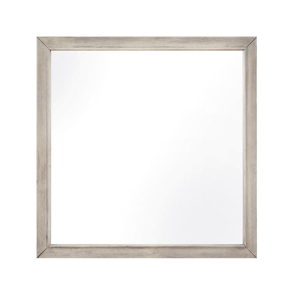 Everett Gray Bedroom Mirror (Mirror Only)