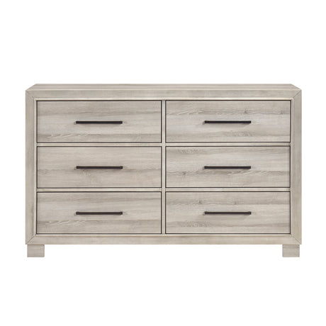 Everett Gray Bookcase Panel Bedroom Set from Homelegance - Luna Furniture