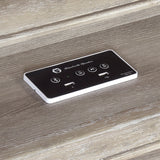 Everett Gray Bookcase Panel Bedroom Set from Homelegance - Luna Furniture